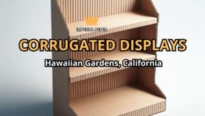 Corrugated Displays In Hawaiian Gardens, California