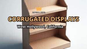 Corrugated displays In West Hollywood, California