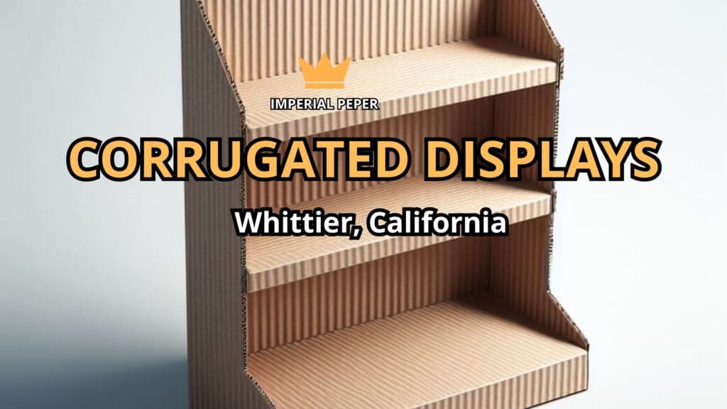 Corrugated displays In Whittier, California