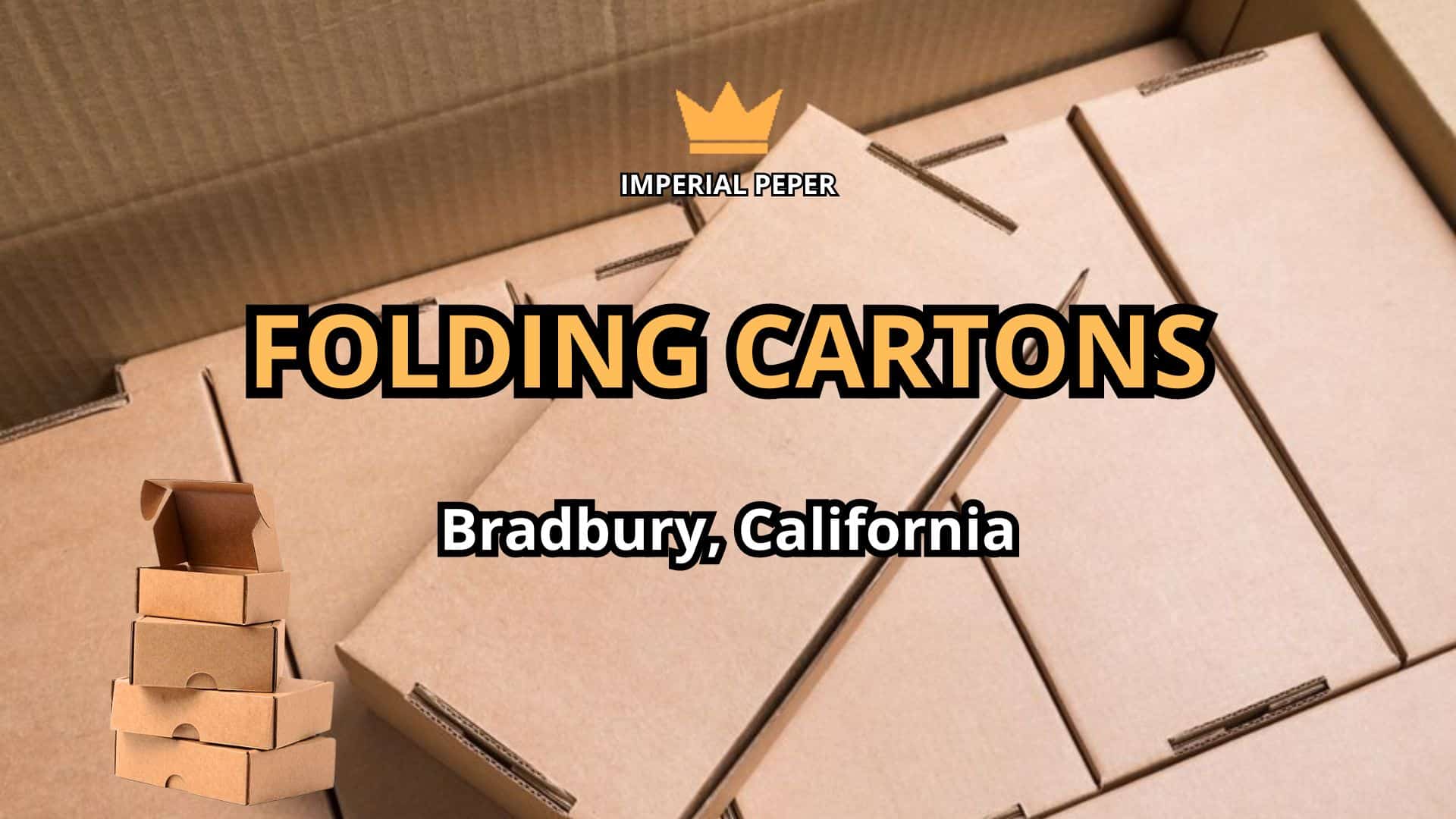 Read more about the article Folding Cartons: The Perfect Packaging Solution in Bradbury, California