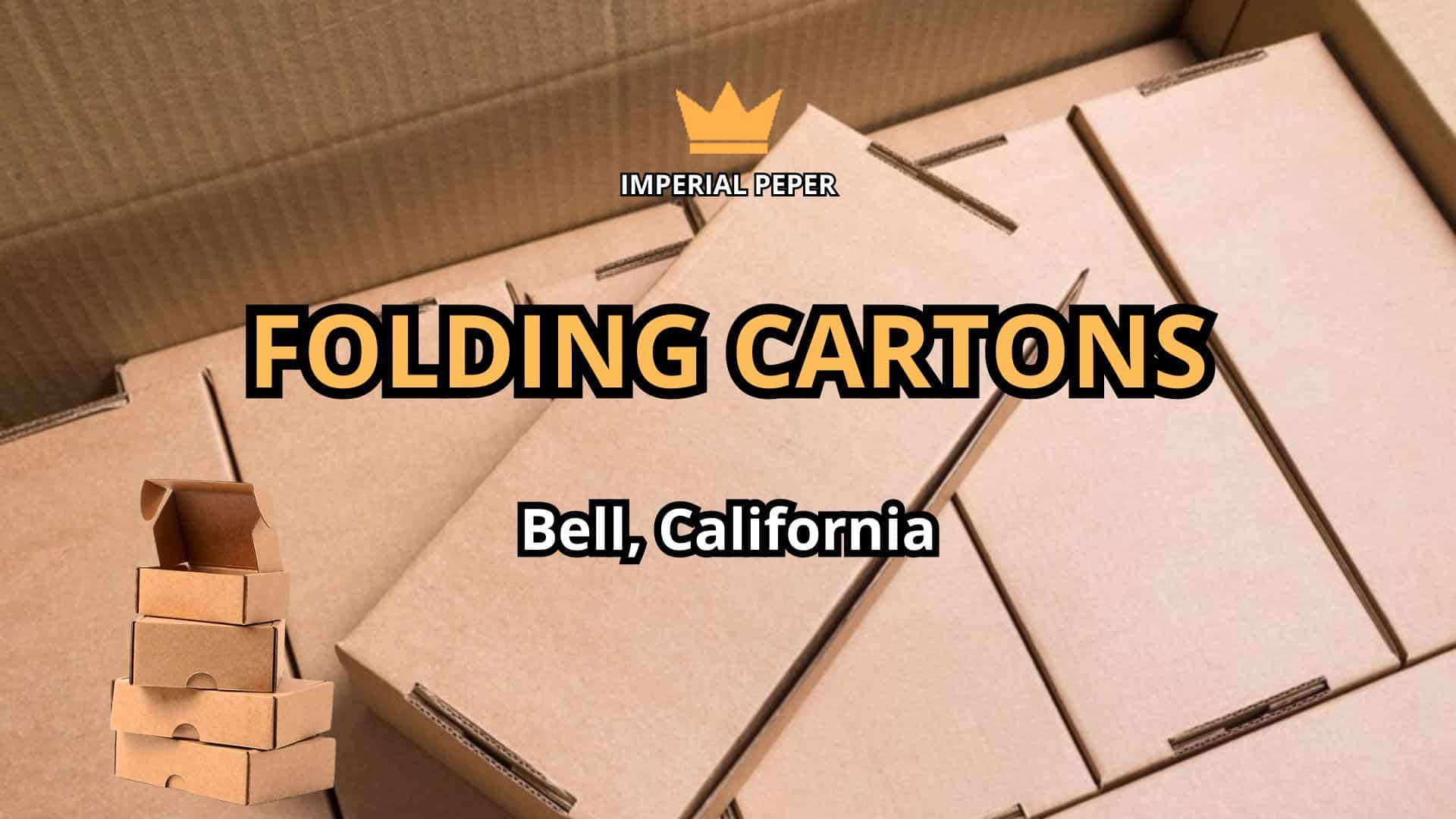 Read more about the article Folding Cartons: The Ultimate Packaging Solution in Bell, California