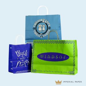 Paper Handle Shopping Bags