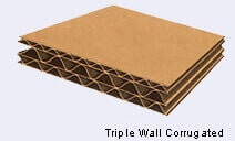 triple wall corrugated